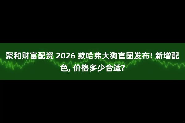 聚和财富配资 2026 款哈弗大狗官图发布! 新增配色, 价格多少合适?