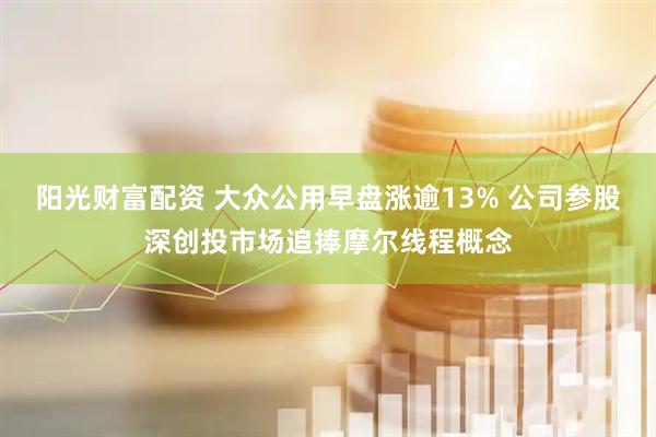 阳光财富配资 大众公用早盘涨逾13% 公司参股深创投市场追捧摩尔线程概念